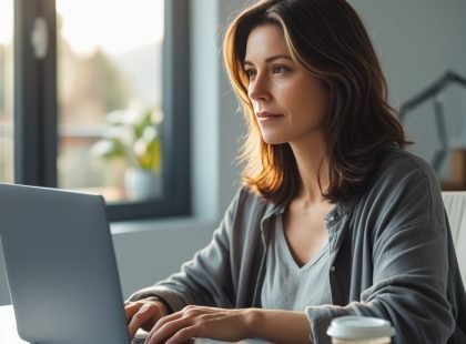 Leonardo_Phoenix_10_A_person_sitting_at_a_desk_typing_on_a_lap_2